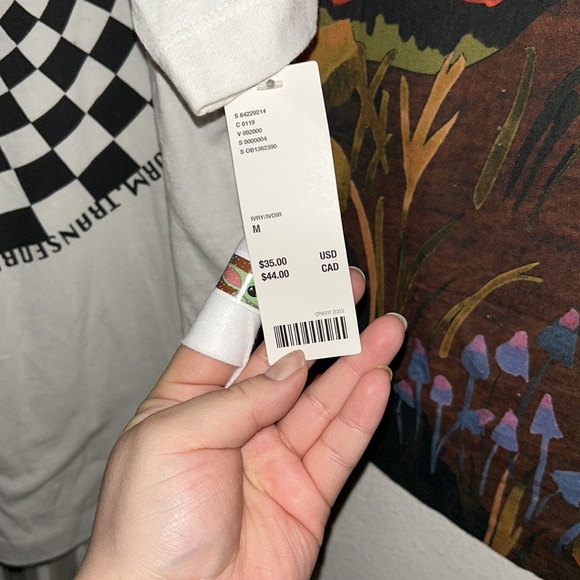 UO New Wave Mock Neck Tee NWT M - Picture 3 of 6